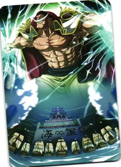 EDWARD NEWGATE ONE PIECE HOLOGRAPHIC Collectible Anime Card - Image 2