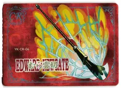 EDWARD NEWGATE WEAPON CR YK-CR-06 One Piece Anime Collectible CCG Card - Image 1