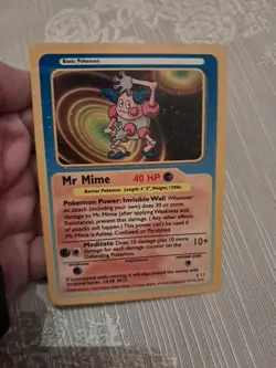 Funskool Pokemon Mr Mime HOLO Card 2004 Pack Fresh! - Image 1