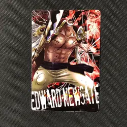 s0491 White Beard Edward Newgate 008 One Piece Memorial Log Card Japanese Bandai - Image 1