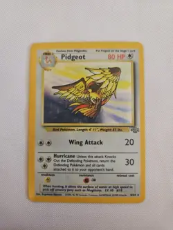 Pokemon TCG Pidgeot Holo Card Jungle 24/64 Unlimited Rare - Image 1