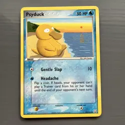 Pokemon Psyduck Card - 70/109 EX Team Rocket Returns (NM) - Image 1