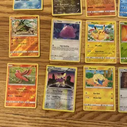 Pokemon TCG Mixed Lot Bundle 64 Pokemon Reverse Holo Cards - Image 2