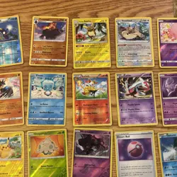 Pokemon TCG Mixed Lot Bundle 64 Pokemon Reverse Holo Cards - Image 4
