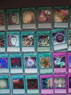Yugioh 80 Card lot bundle includes rareU shiny stuff, exact as pictured YUG13 - Image 4