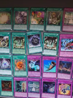 Yugioh 80 Card lot bundle includes rareU shiny stuff, exact as pictured YUG13 - Image 5