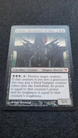 Kalitas, Bloodchief of Ghet Zendikar Regular MTG Card - Image 2