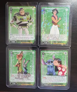 Weiss Schwarz Disney 100 Total Of 145 Cards Freshly Opened Box Excellent Lot - Image 3