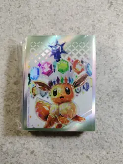 POKEMON PRISMATIC EVOLUTIONS EEVEE ACCESSORY POUCH + ETB EXCLUSIVE CARD SLEEVES - Image 3