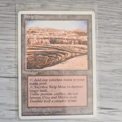 MTG Strip Mine - MTG Fourth 4th Edition - Magic The Gathering - NM card#1 - Image 3