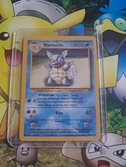 Wartortle 42/102 | Base Set | Non Holo Pokemon Card HP - Image 1