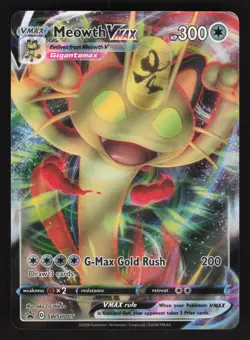Meowth VMAX SWSH005 Promo Pokemon SWSH: Sword & Shield Promo Cards - Image 1