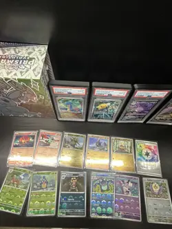 LOT of 12 Pokeball Reverse Holo Pokemon Cards Black Bolt/White Flare English - Image 1