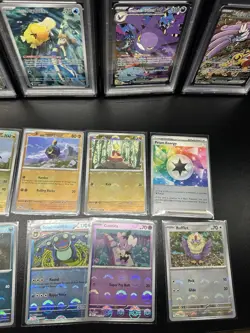 LOT of 12 Pokeball Reverse Holo Pokemon Cards Black Bolt/White Flare English - Image 3