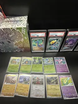 LOT of 10 Pokeball Reverse Holo Pokemon Cards Black Bolt/White Flare English - Image 2