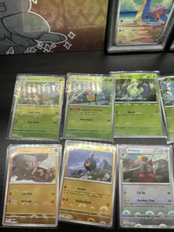 LOT of 10 Pokeball Reverse Holo Pokemon Cards Black Bolt/White Flare English - Image 3