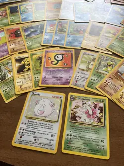Pokemon Bulk Wotc 100 Card Vintage Lot 1st Edition Holo Rare - Image 1