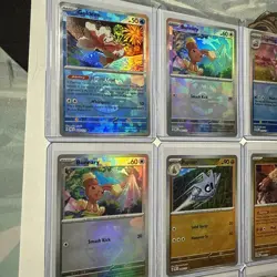 Lot Of 18 Pokemon Prismatic Evolution 18 Masterball Cards - Image 2