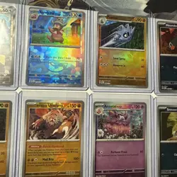 Lot Of 18 Pokemon Prismatic Evolution 18 Masterball Cards - Image 3