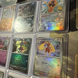 Lot Of 18 Pokemon Prismatic Evolution 18 Masterball Cards - Image 4