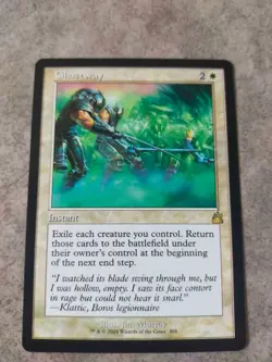 MTG Magic the Gathering - Ghostway Retro Border - Ravnica Remastered - Image 1