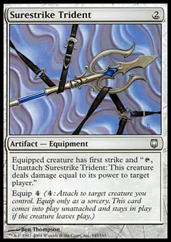 Surestrike Trident ~ Darksteel [ Excellent ] [ Magic MTG ] - Image 1