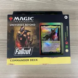 SCRAPPY SURVIVORS FALLOUT COMMANDER DECK MAGIC THE GATHERING UNIVERSES BEYOND - Image 1