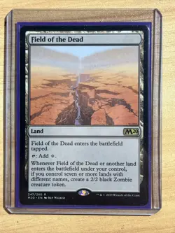 Magic: The Gathering Land Field of the Dead Mtg Field of the Dead Rare Regular - Image 1
