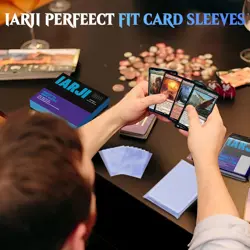 1200 Counts Perfect Fit Card Sleeves, Exact Sleeve, 1200, Clear - Image 5