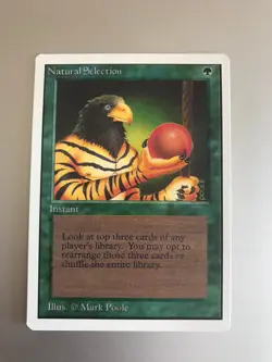 Natural Selection - Unlimited Edition (2ED) - LP - MTG *Combined Shipping - Image 1