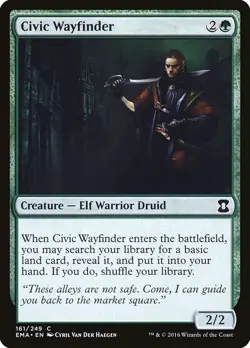 CIVIC WAYFINDER x4 mtg NM-M Eternal Masters 4 Common - Image 1