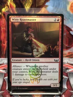 Witty Roastmaster (Foil) Streets of New Capenna 131/281 Common MTG - Image 1