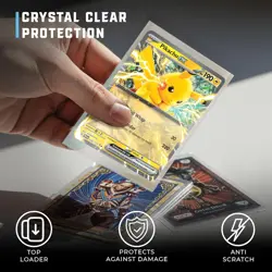 Premium Clear Card Sleeves, 100ct - Standard Size Penny Sleeves for - Image 3