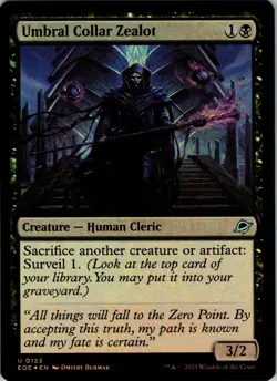 Umbral Collar Zealot - Foil - U - - Edge of Eternities - #123 - NM - MTG - Image 1