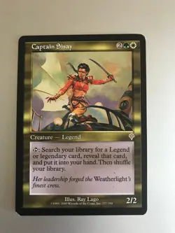 Captain Sisay - Invasion (INV) - LP - MTG *Combined Shipping - Image 1