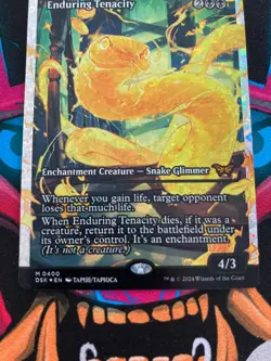 Enduring Tenacity (Fracture Foil) - Duskmourn: House of Horror - *Pack Fresh* - Image 2