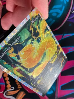 Enduring Tenacity (Fracture Foil) - Duskmourn: House of Horror - *Pack Fresh* - Image 4