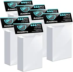 600 Counts Card Sleeves, Clear Baseball 600 Pack, Matte - Image 1