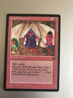 Kobold Overlord - Legends (LEG) - MP - MTG *Combined Shipping - Image 1