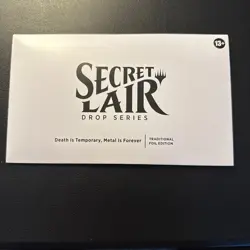 MTG Secret Lair Death Is Temporary, Metal Is Forever Foil, Sealed Card Set - Image 1