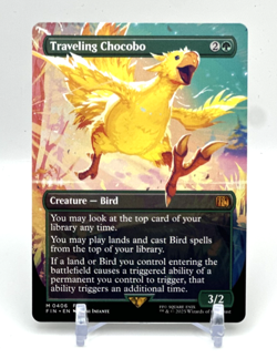 MTG: Final Fantasy: Traveling Chocobo #406 (Borderless) (Regular/NonFoil) - Image 1