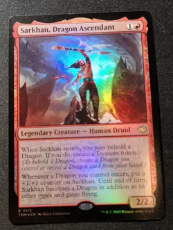 Sarkhan, Dragon Ascendant - Foil - TDM - MTG - EN - NM - 0118 - Image 1