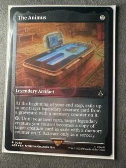 The Animus - Foil Etched Assassin's Creed MTG - Image 1