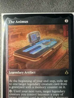 The Animus - Foil Etched Assassin's Creed MTG - Image 3