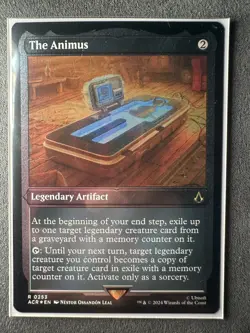 The Animus - Foil Etched Assassin's Creed MTG - Image 4
