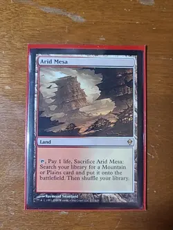 MTG Arid Mesa Zendikar 211/249 Regular Rare - Image 1
