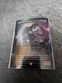 Blue, Loyal Raptor (Borderless) Universes Beyond: Jurassic World - Image 1