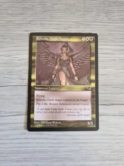 Mtg Magic The Gathering Tempest Selenia, Dark Angel NM + EXTRAS. - Image 1