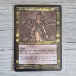 Mtg Magic The Gathering Tempest Selenia, Dark Angel NM + EXTRAS. - Image 3