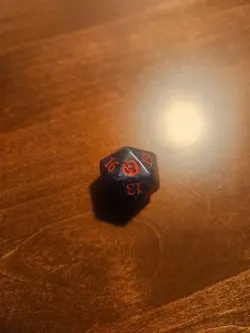 MTG Magic the Gathering D20 Spindown Die Guild Kit Izzet - Image 1